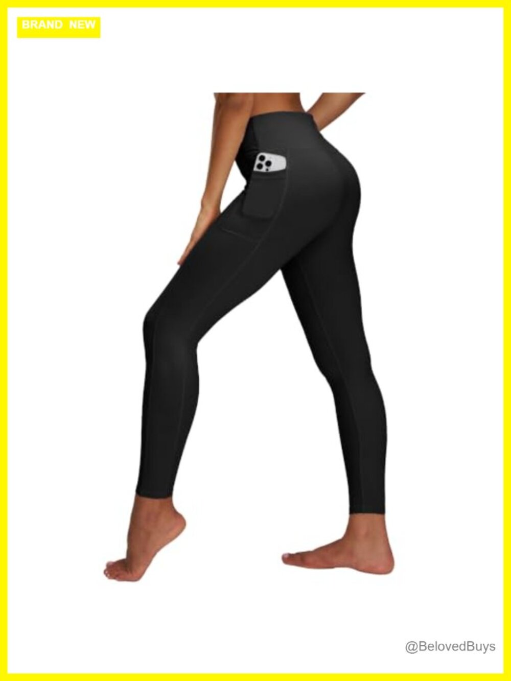 High Waisted Tummy Control Leggings Full Length Workout Yoga Pants